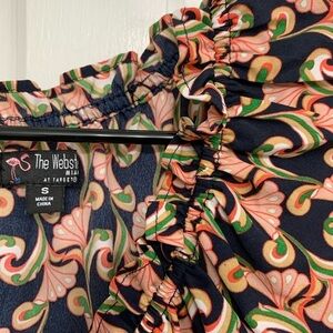 The Webster Silky Cottagecore Barbiecore Romantic Puff Sleeves Size Small